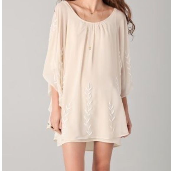 Free People Bead Embellished Cape Dress - Picture 5 of 15